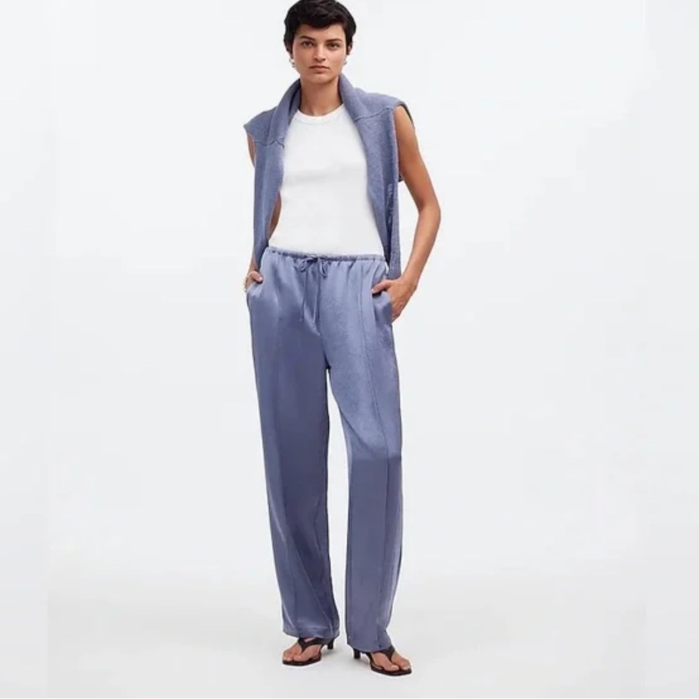 Madewell silk pants NWT